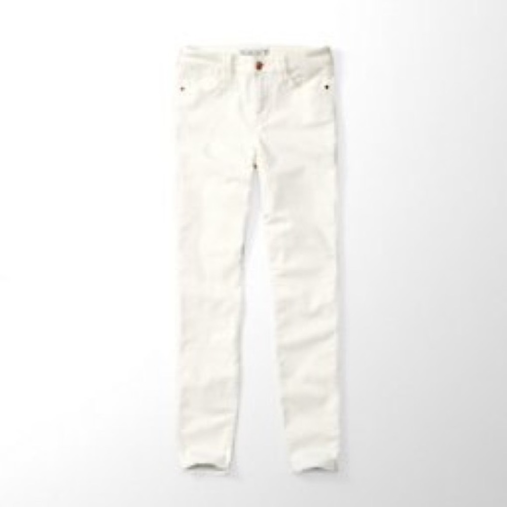 Super Skinny Corduroy Pants - Off White